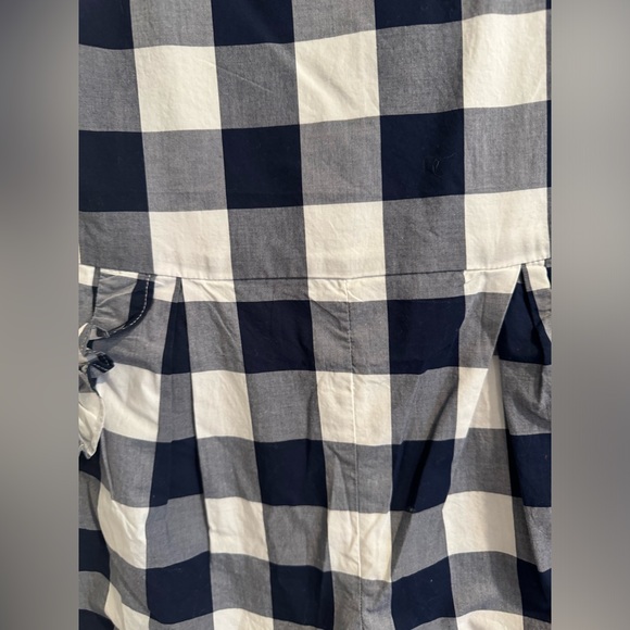 New with tags Janie and Jack gingham checkered romper ruffles 10 - Picture 6 of 10